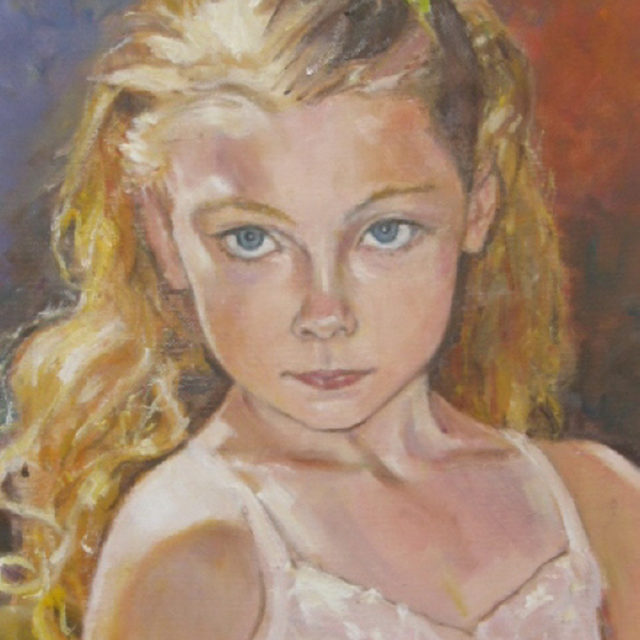 Melissa, oil on canvas
