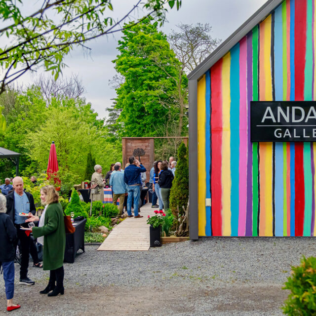 ANDARA Gallery exterior, 2024 - Credit Daniel Vaughan,  @vaughan_group.ca