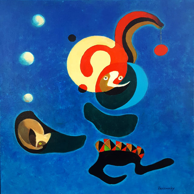 Juggler and Cat