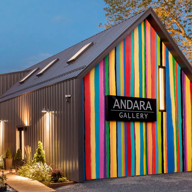 ANDARA Gallery - Exterior © Daniel Vaughan - Vaughan Group