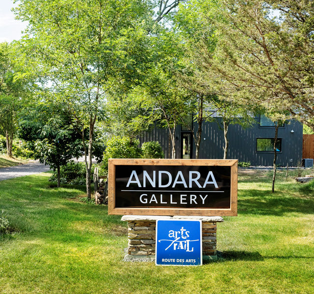 ANDARA Gallery - Signage © Daniel Vaughan, Vaughan Group (w)