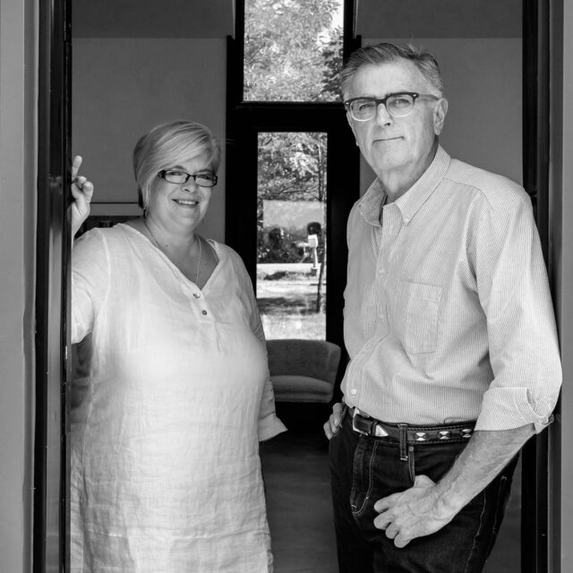 ANDARA Gallery - Artists-Co-Owners Tara Wilkinson & Andrew Csafordi © Daniel Vaughan, Vaughan Group