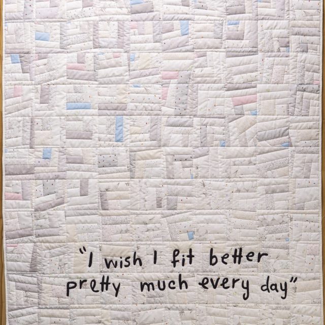 I wish I fit better pretty much every day by Bill Stearman, 2020