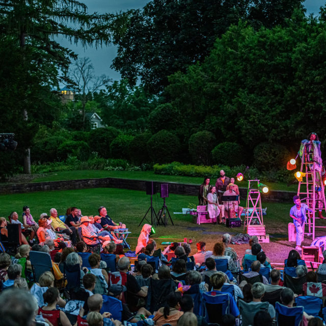 Driftwood Theatre performing Musical Midsummer. Photo by Dahlia Katz.