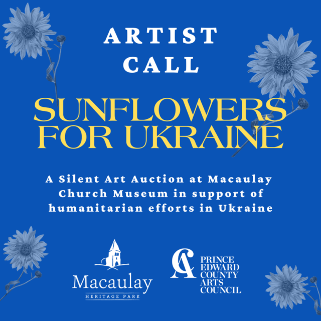 Call for Submissions – Sunflowers for Ukraine Silent Art Auction