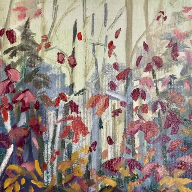 Woodland Whisper, oil on canvas