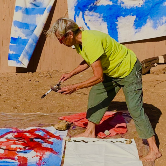 Expressive Painting in the Sahara