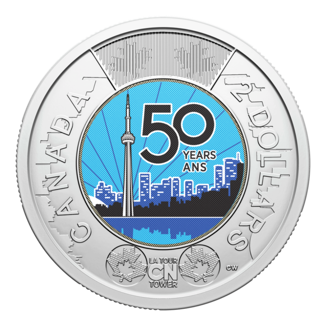 Royal Canadian Mint mass circulation coin (glow in the dark)