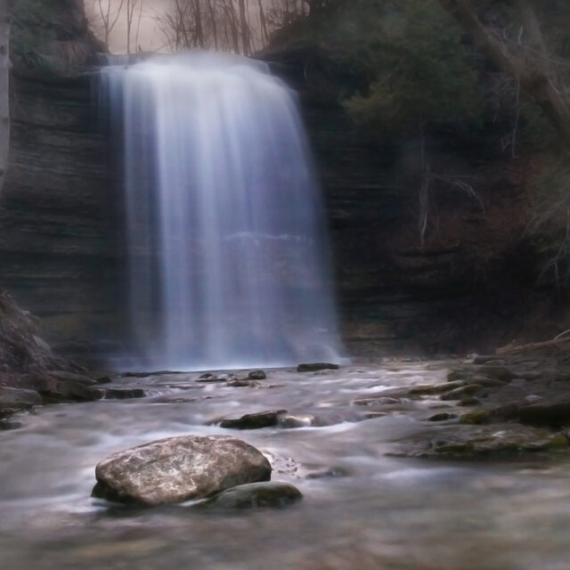 Jackson's Falls at Dusk - Late evening at Jackson's Falls