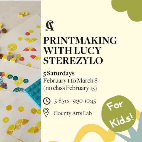 Printmaking with Lucy Sterezylo 5-8