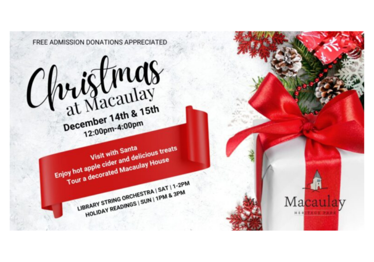 Christmas at Macaulay
