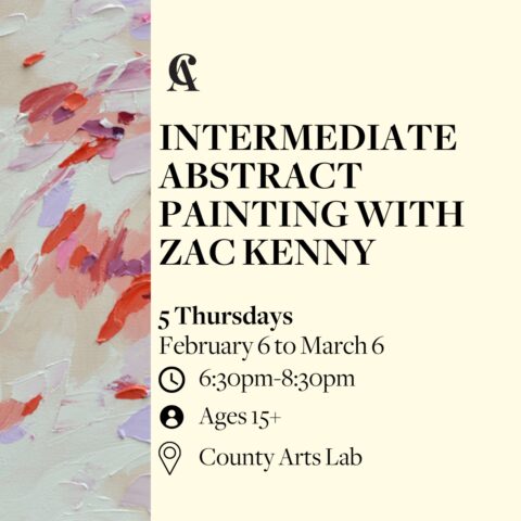 Intermediate Abstract Painting with Zac Kenny