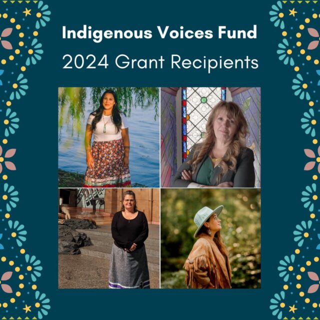 Indigenous Voices Fund Grant Recipients