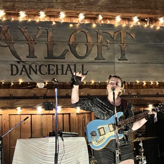 A performance opening for Stars at the Hayloft.