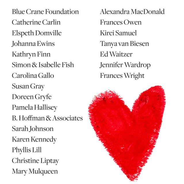 YCA Donors
