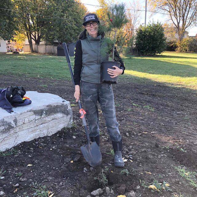 Macaulay Village Park, Picton Planting Day 2023. VTLA is working with PELC and the Neighbourhood Group on the revitalization of Macaulay Village Park at the Heights, Picton.