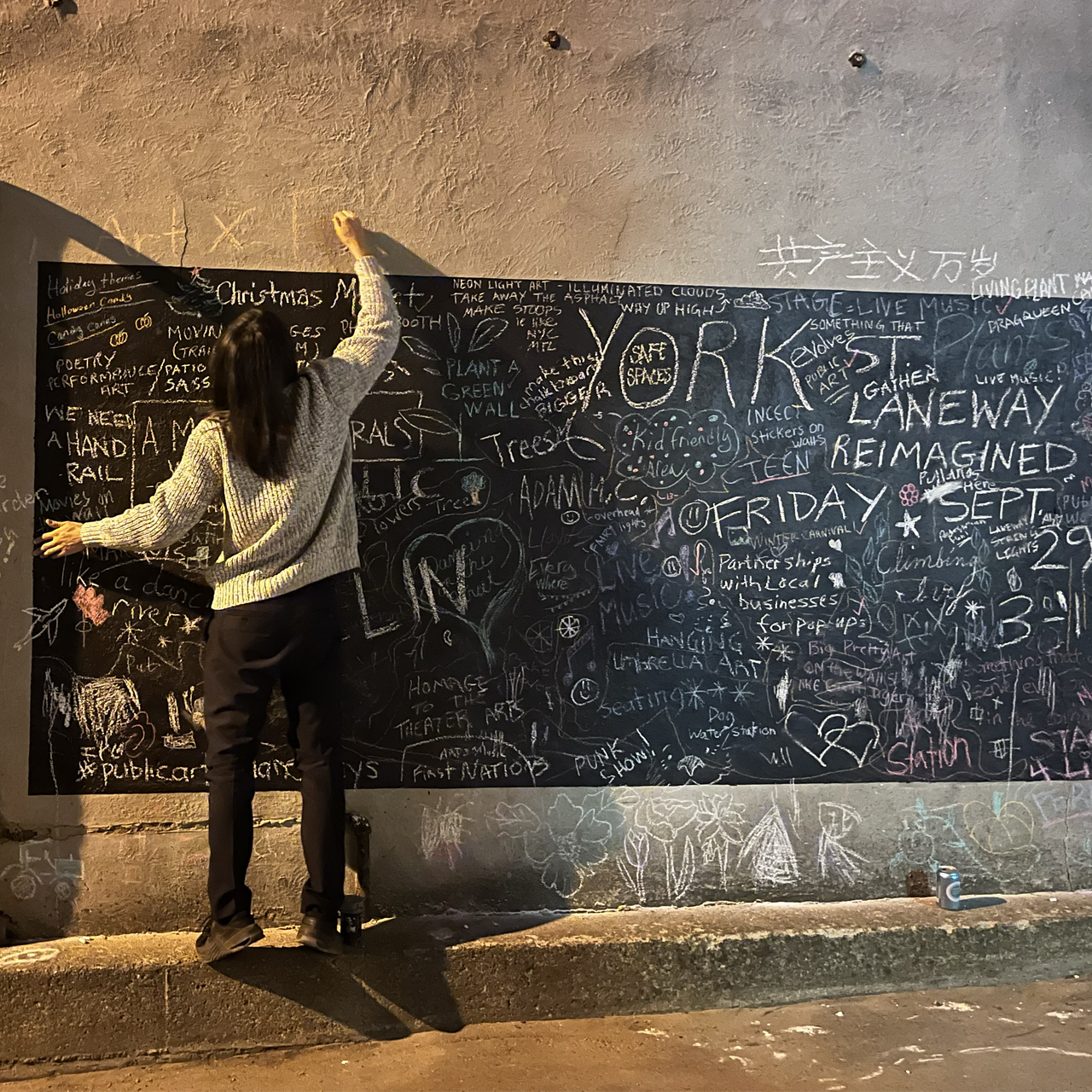 York St Laneway ReImagined event, Picton. September 2023. Image: Krista Dalby.