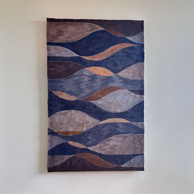 Intersections, 2024, wool, cotton