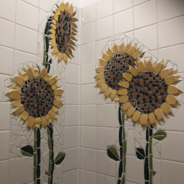 Sunflower Shower by Robbi Pericak