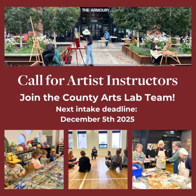 Call for Artist Instructors