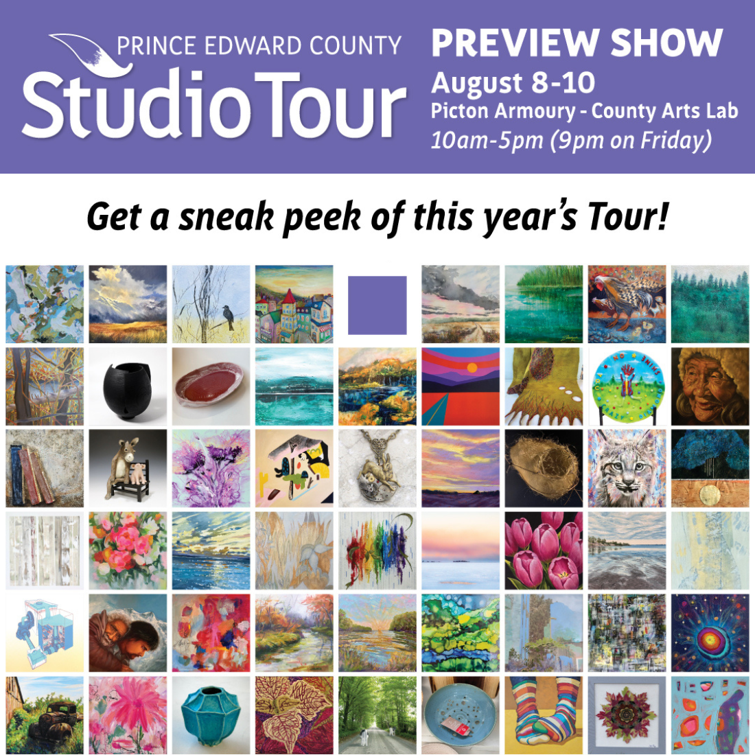 PEC Studio Tour Preview Show
