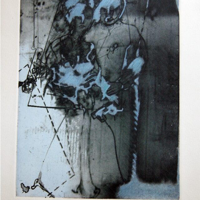 AS MANY VIEWS OF THE SEA AS POSSIBLE, intaglio print by Dieter Grund