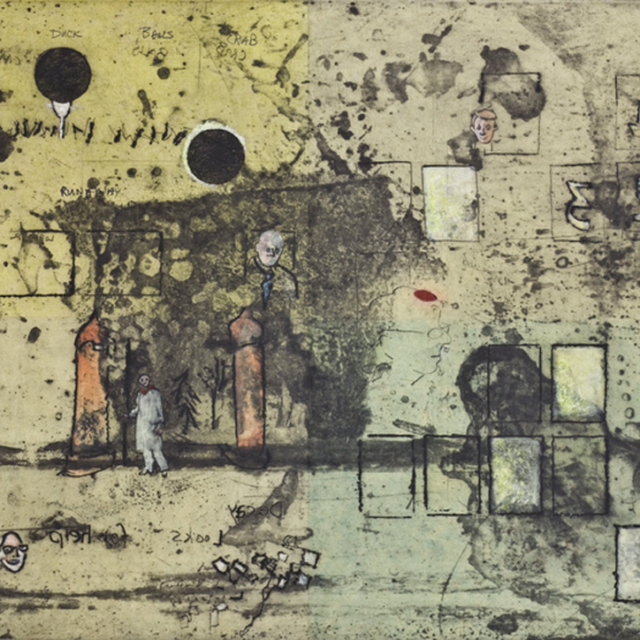 MY LIFE SO FAR, intaglio by Dieter Grund