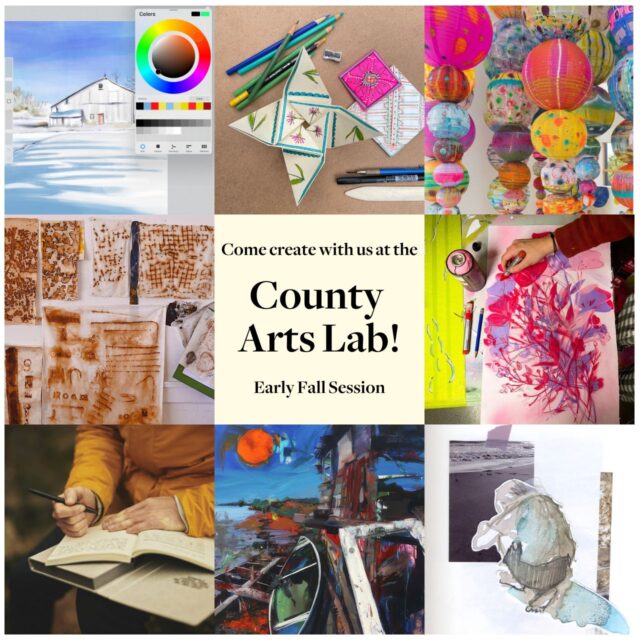 County Arts Lab Early Fall 2025