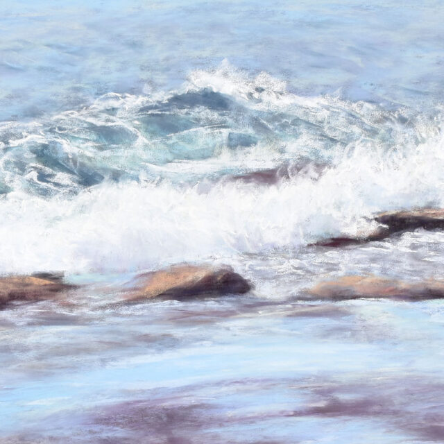 Calm After the Storm, 36W x 12H inches, Framed, 1st Place Award Winner at the Federation of Canadian Artists Kaleidoscope Exhibition (May 2024) at the Pazan Gallery (Mississauga) and was a Top 100 Finalist in the April 2024 PleinAir Salon Art Competition (USA). This painting won an Honorable Mention Award in the Art and Color 365 Magazine's 2025 Landscapes/Seascapes Competition. 