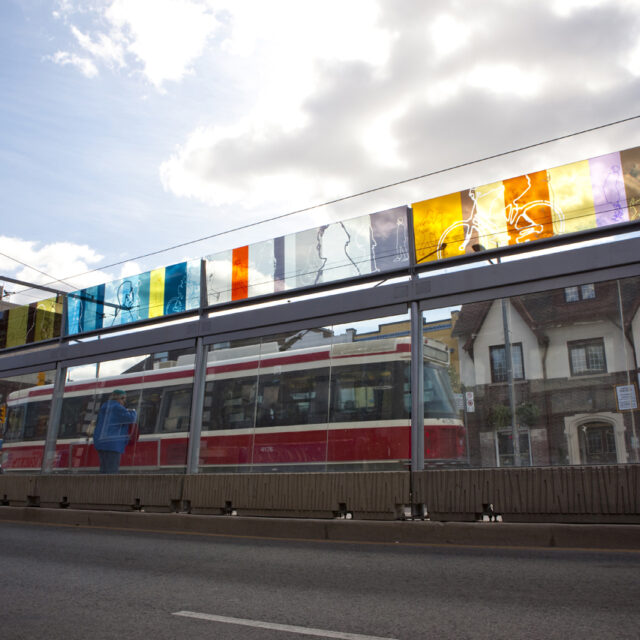 One Among Many, Arlington Ave. Streetcar stop, St. Clair line, Toronto
