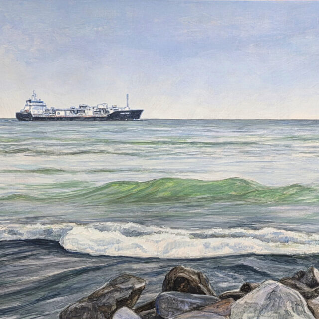 A Passing Ship / Un bateau de passage