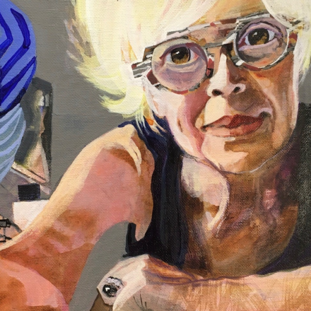 Self Portrait of Rosanne, owner of Black River Ridge