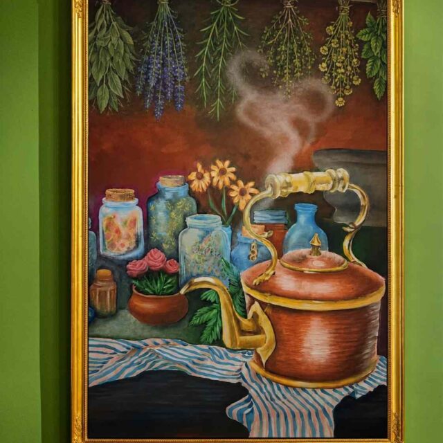 Vessel of Transformation, Oil on Canvas, 3' x 4'