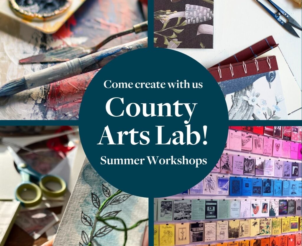 Summer Workshops at the County Arts Lab