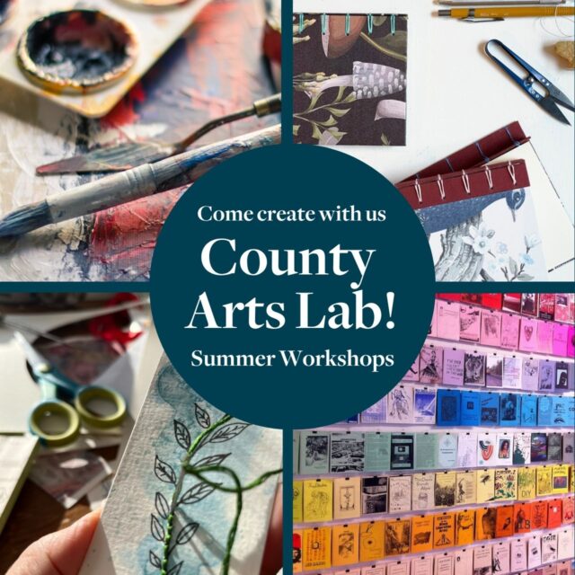 Summer Workshops at the County Arts Lab