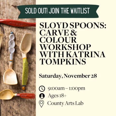 Sloyd Spoons: Carve & Colour Workshop